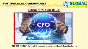 Finland CFO's Email List