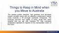 Things to keep in mind when you move to Australia PowerPoint PPT Presentation