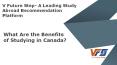 Study in Canada - V Future Step (1) PowerPoint PPT Presentation