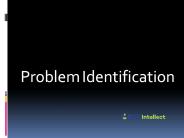 Problem Identification