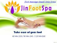Foot massage Quad Cities Iowa