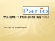 Coaching tools and techniques