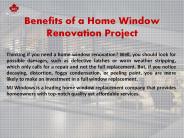 Benefits of a Home Window Renovation Project