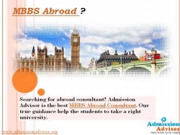 MBBS Abroad Consultant | MBBS Consultant in Delhi