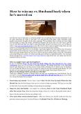 How to win My Ex Husband back - Easy mantra to win ex Husband back in your life PowerPoint PPT Presentation