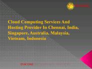 Cloud Hosting Services in India