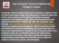 Top Computer Science Engineering College in Jaipur PowerPoint PPT Presentation