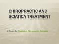 Chiropractic and Sciatica Treatment PowerPoint PPT Presentation