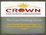 TOP WEDDING PLANNERS CALGARY