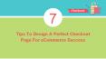 Tips To Design A Perfect Checkout Page For eCommerce Success PowerPoint PPT Presentation