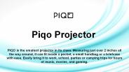 Portable Projector - Piqo Projector
