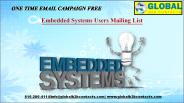 Embedded Systems Users Mailing List