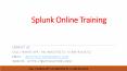 Splunk Course Online Training from IBM IT Solutions PowerPoint PPT Presentation