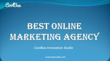 Best Internet Marketing Company | Online Marketing Agency