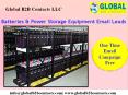Batteries & Power Storage Equipment Email Leads PowerPoint PPT Presentation