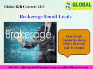 Brokerage Email Leads