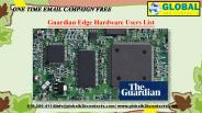 Guardian Edge Hardware Users List