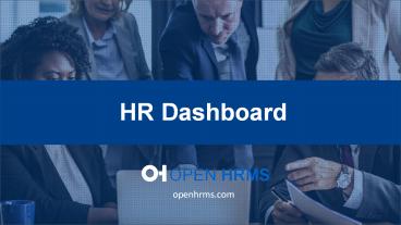 HR Dashboard - HR Management Software