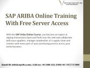 sap ariba training in hyderabad
