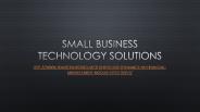 small business technology solutions