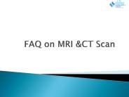 FAQ on MRI and CT Scan - Ebisu Diagnostic Center