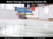 Best Water Damage Companies in Durham NC