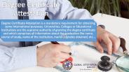 Degree Certificate Attestation