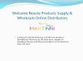 Welcome Beauty Products Supply & Wholesale Online Distributors PowerPoint PPT Presentation