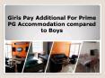 Girls Pay More than Boys for PG Accommodation PowerPoint PPT Presentation