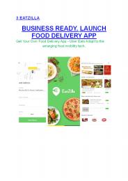 Eatzilla - Ubereats Clone Script