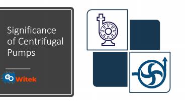 What is the significance of industrial centrifugal pumps