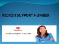Reckon Support Number PowerPoint PPT Presentation