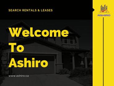 Rental Property Management Toronto | Ashiro Rentals