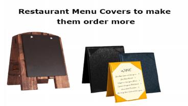 How to Get the Best Restaurant Menu Covers?