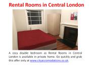 Room Rental London Students