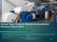 Global Paper Products Manufacturing Market Research Report 2019-2022 PowerPoint PPT Presentation