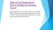 tax preparation services in Penrith