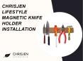 How to install magnetic knife holder PowerPoint PPT Presentation