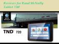 Reviews for Rand McNally Tablet 720! PowerPoint PPT Presentation