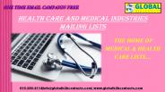 Health Care And Medical Industries Mailing Lists