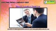 Iowa IT Executives Email List
