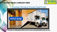 Trucking, Moving & Storage Email Leads