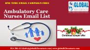 Ambulatory Care Nurses Email List