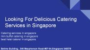 best buffet catering in singapore