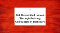 Get Customized Homes Through Building Contractors in Berkshire PowerPoint PPT Presentation