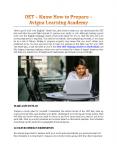 OET – Know How To Prepare - Avigna Learning Academy PowerPoint PPT Presentation