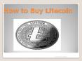 How to buy litecoins