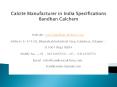 Calcite Manufacturer in India Specifications Bandhan Calchem PowerPoint PPT Presentation