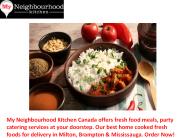 My Neighbourhood Kitchen