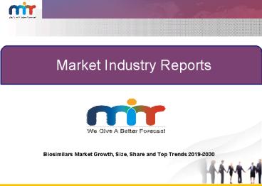 Biosimilars Market Size, Share, Trends, Competitive Strategies, Analysis, Key Players & Forecast by 2030